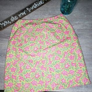 🌸🌴Adorable!! Vintage Lilly Pulitzer Skirt sz12